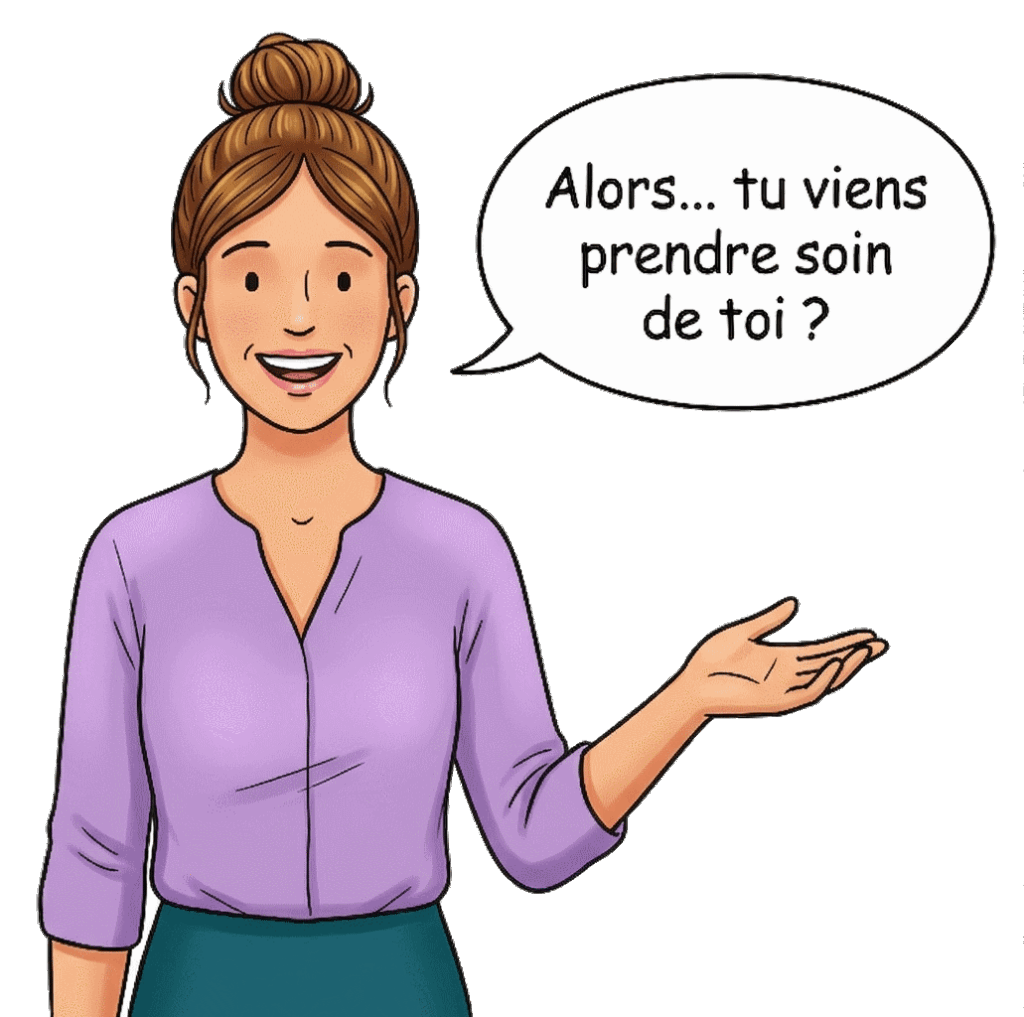 tu viens prendre soin de toi color
