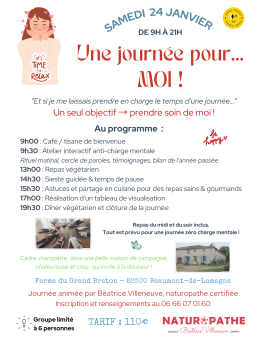 Une journée pour moi de Janvier 2026