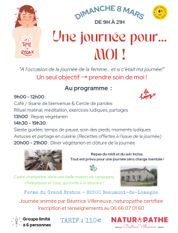 Journée pour moi de Mars 2026