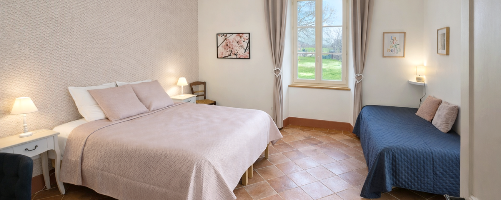 Chambre d’hôtes lumineuse à la ferme en Lomagne dans le Sud-Ouest